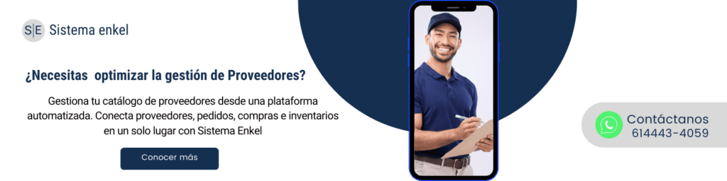 tipos de proveedores